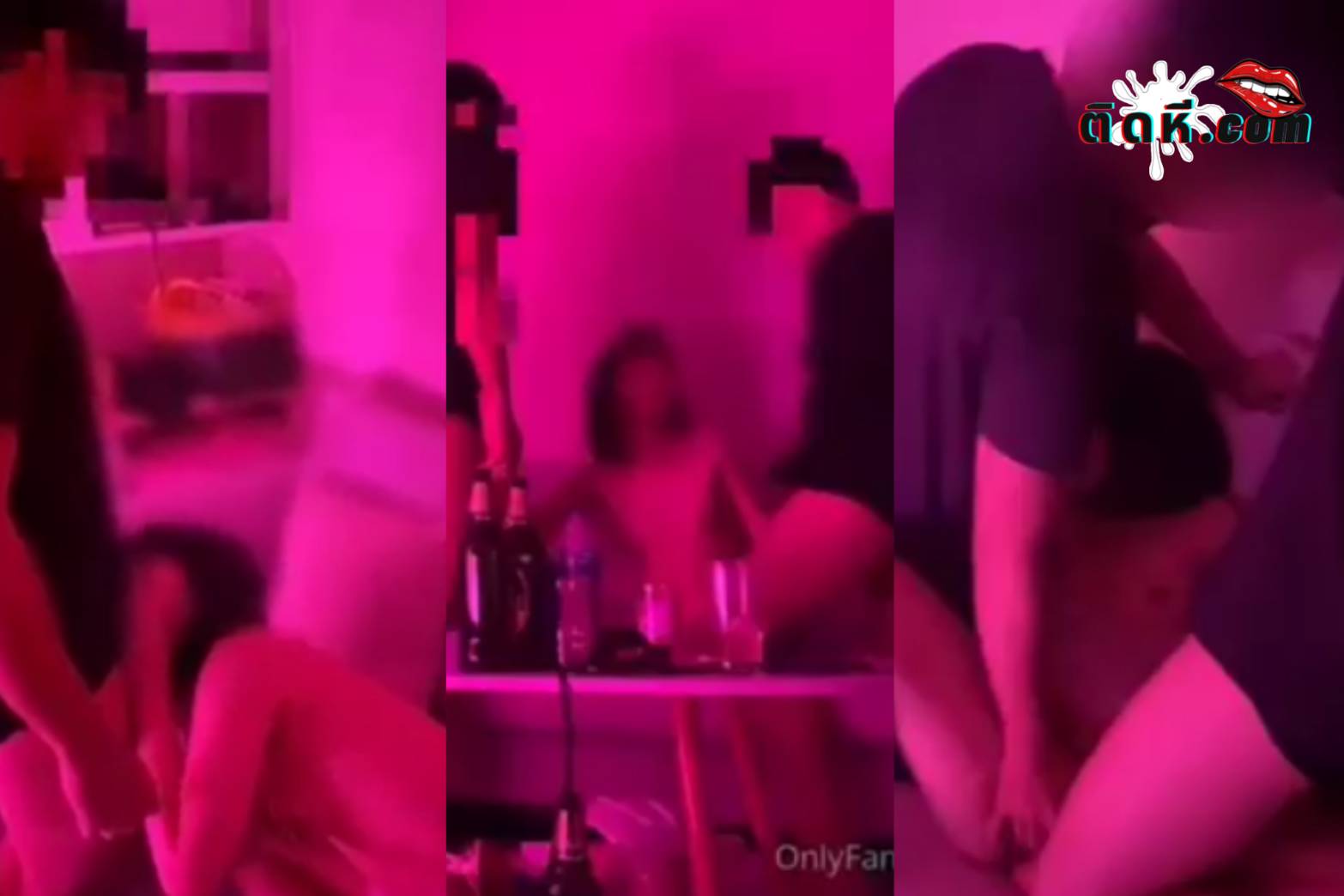 คลิปหลุดห้องเชือด สวิงกิ้ง Onlyfans baba.bai17 กินเหล้ากันอยู่ดีๆ วางแก้วปุ๊บล้วงหีจับนมเอาควยให้อม พลัดกันเย็ดรัวๆ อย่างหื่น