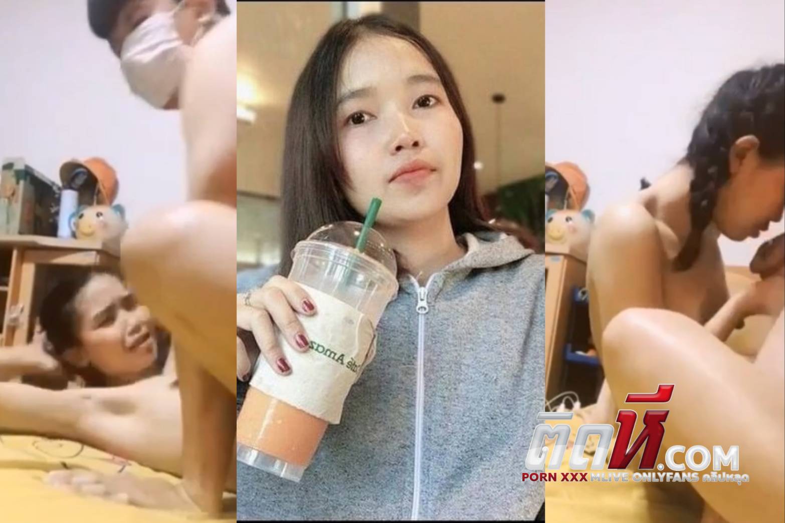 คลิปเย็ด18+ ตั้งกล้องถ่ายเย็ดกับแฟนหนุ่ม โดนจับเย็ดหีซอยรัวๆไม่ยั้งร้องครางเสียว เย็ดสดแตกใส่ปาก