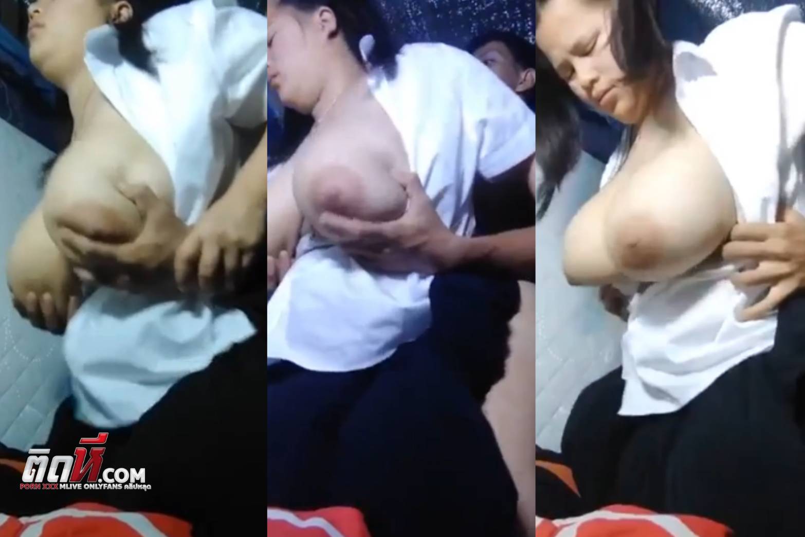คลิปหลุดไทย ลูกสาวผู้รับเหมาแอบมาเย็ดกับคนงานลูกน้องพ่อ แอบมาเข้าบ้านพักคนงาน โดนจับท่าหมาเย็ดคาชุดนักศึกษา – ติดหี.com