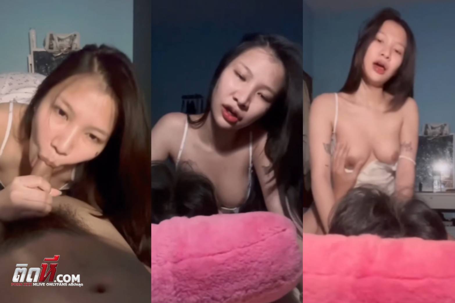 คลิปหลุดงานแรร์ สาวน่ารัก มีอารมณ์อยากเล่นเสียว จับแฟนอมควยแล้วขึ้นขย่มเย็ด หุ่นเด็ดกำลังพอดีเลย โยกหีใส่ควยเย็ดเสียวอย่างเด็ด