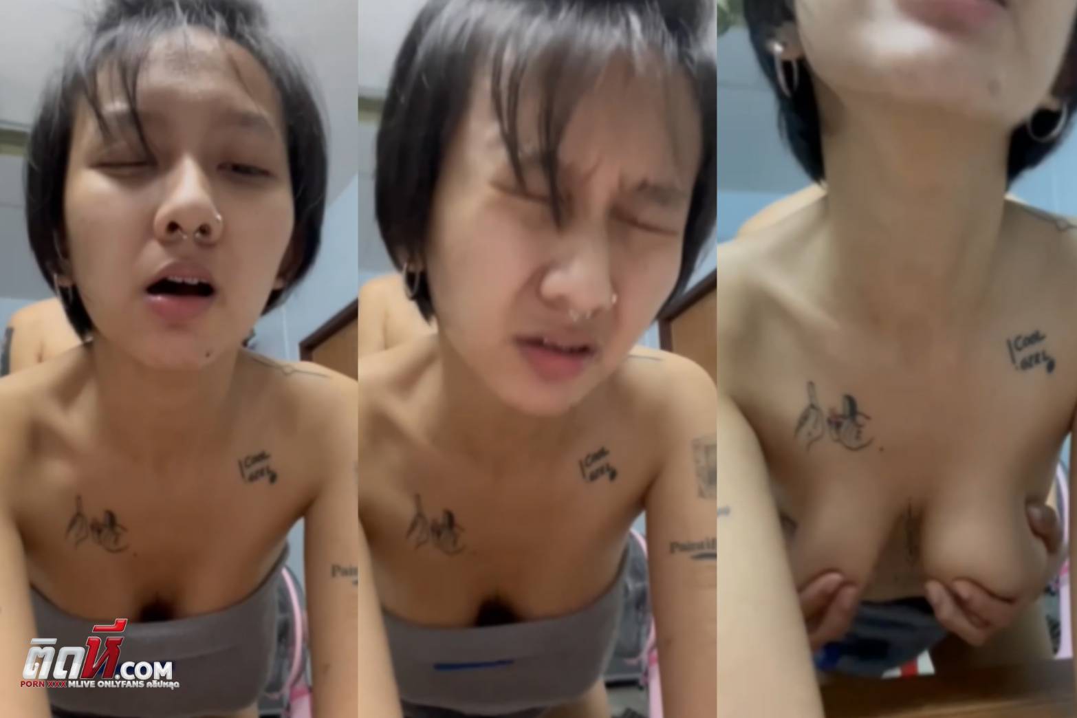 คลิปหลุดมาใหม่ สาววัยรุ่นน่ารักด้วย มาเย็ดกับแฟนใหม่ส่งคลิปให้แฟนเก่าดูช้ำใจ โดนกระหน่ำเย็ดท่าหมา ทำหน้าเสียวหีฟินๆ